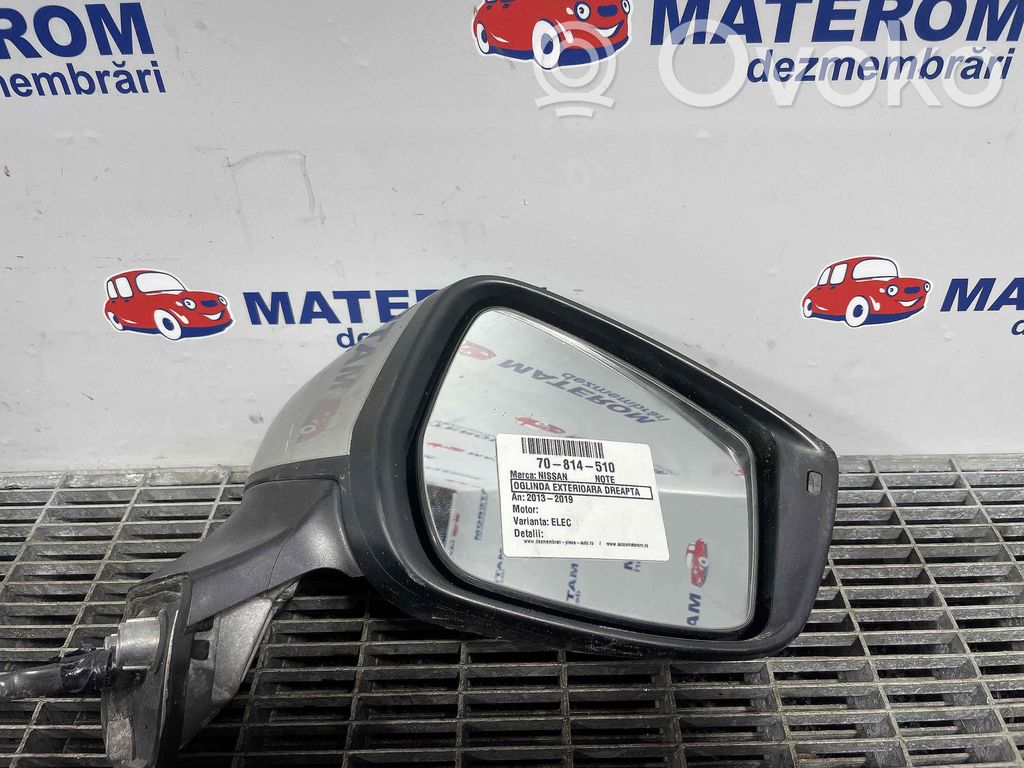 Nissan Note (E12) Front door electric wing mirror 