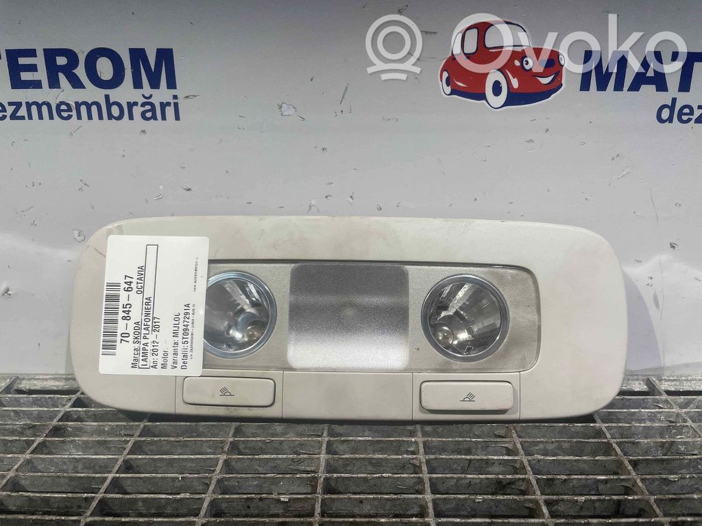 Skoda Octavia Mk3 (5E) Lampă scaun față 