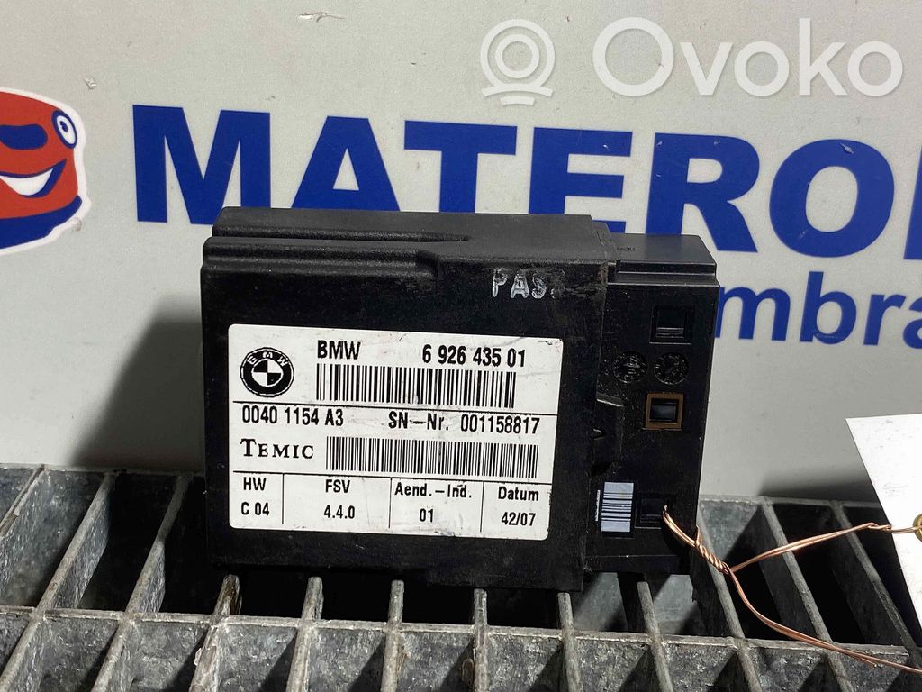 BMW X1 E84 Modulo di controllo sedile 