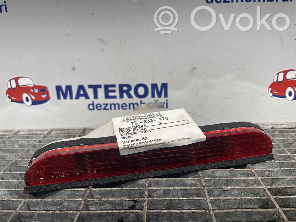 Mazda 3 II Third/center stoplight 