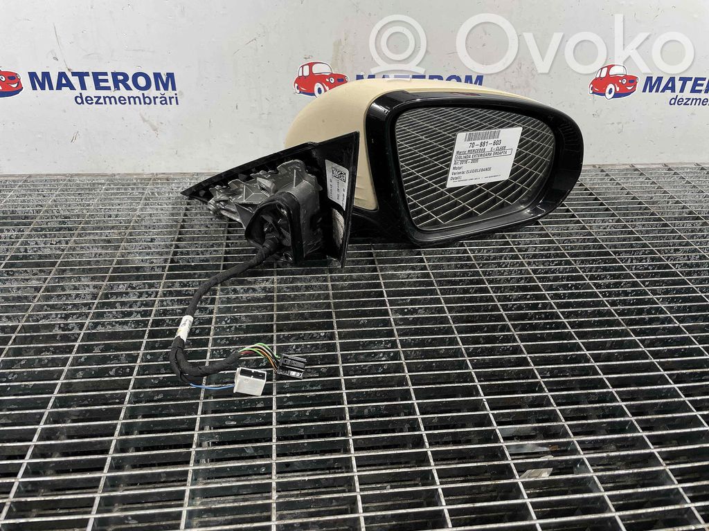 Mercedes-Benz E W213 Elektryczne lusterko boczne drzwi przednich 