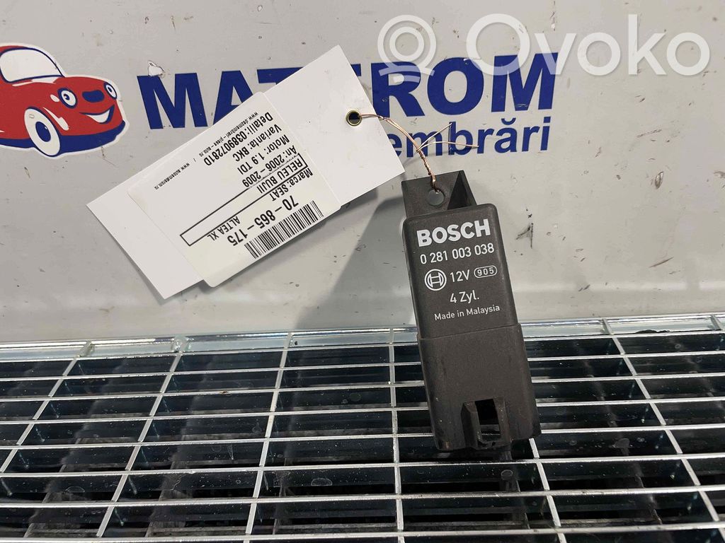 Seat Altea XL Relè preriscaldamento candelette