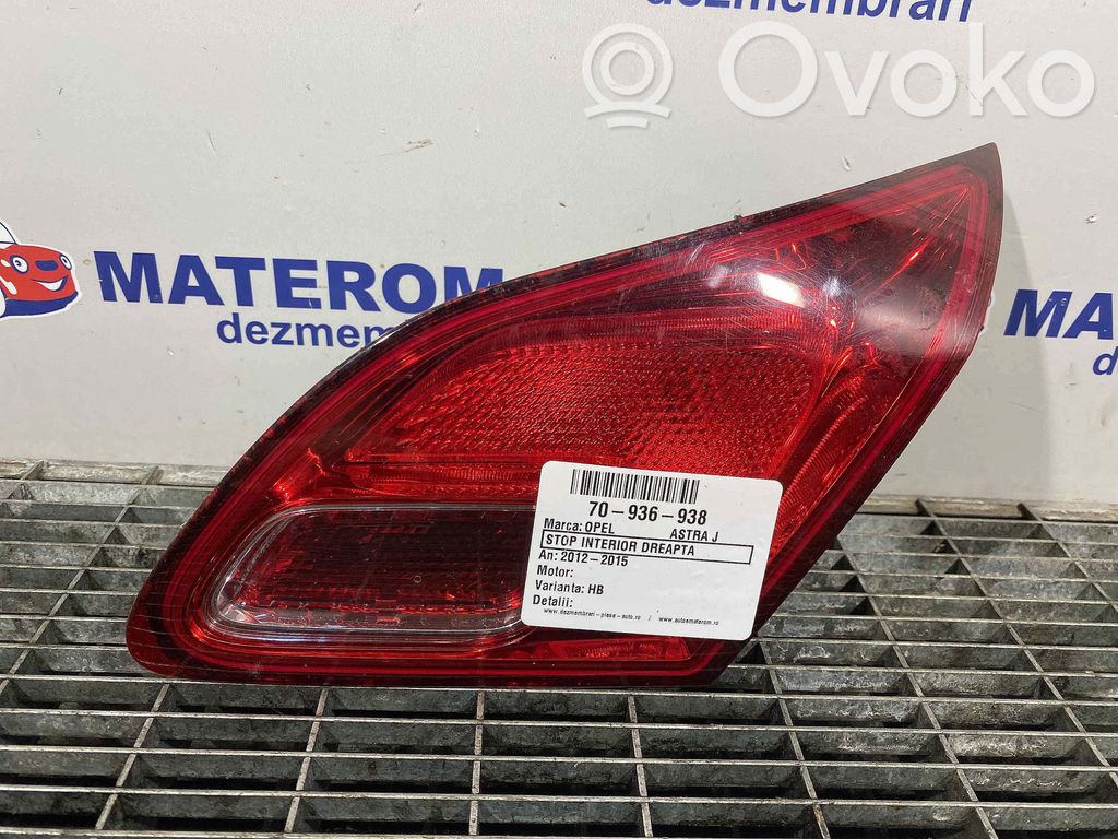 Opel Astra J Lampă spate în caroserie 