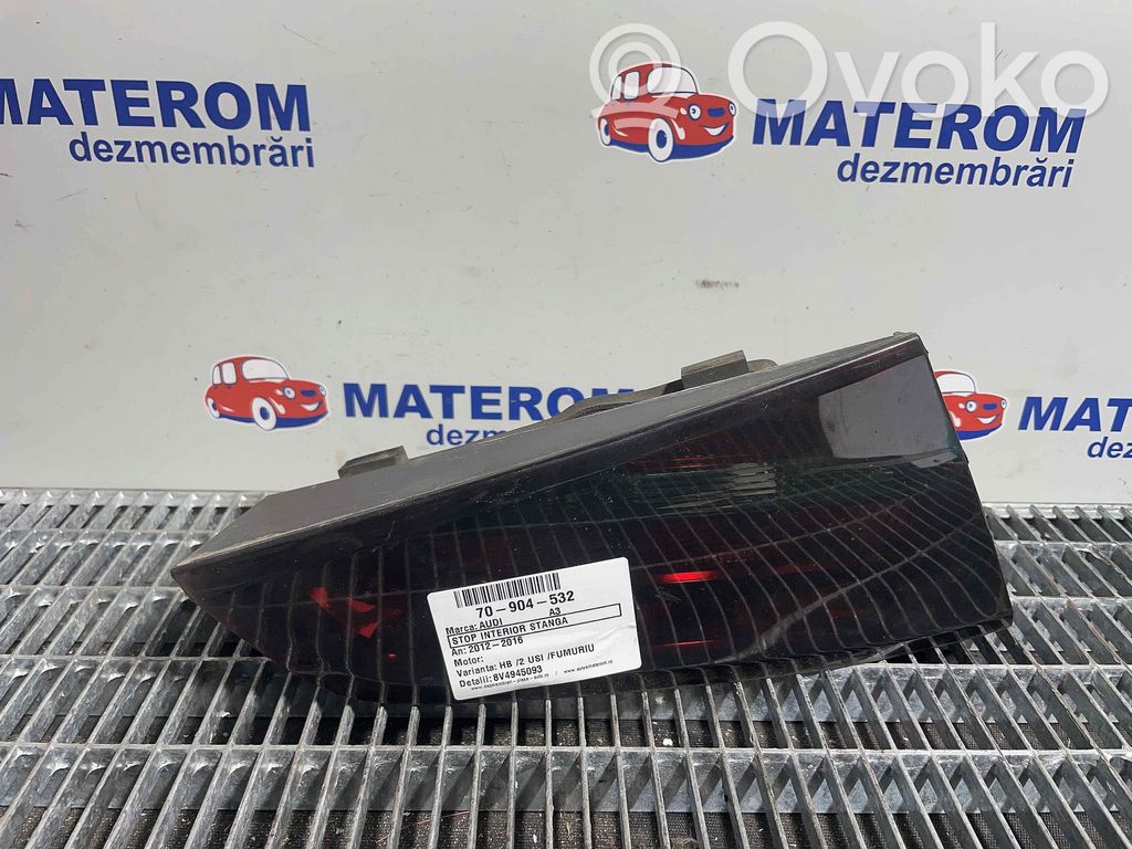 Audi A3 S3 8V Feux arrière sur hayon