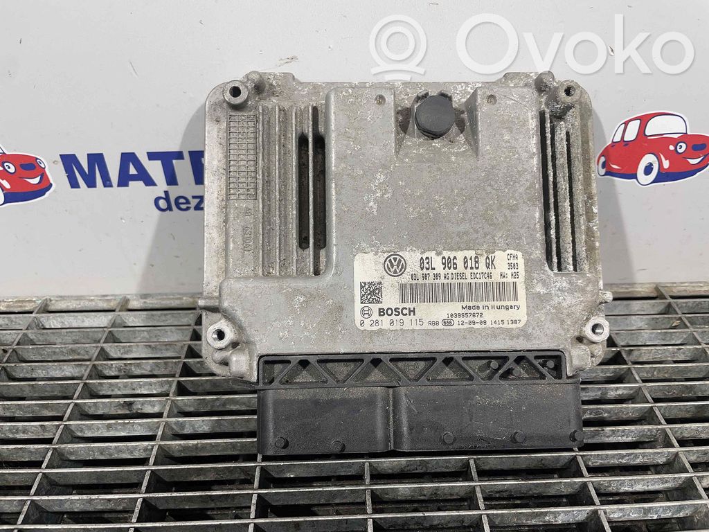 Skoda Yeti (5L) Engine control unit/module 