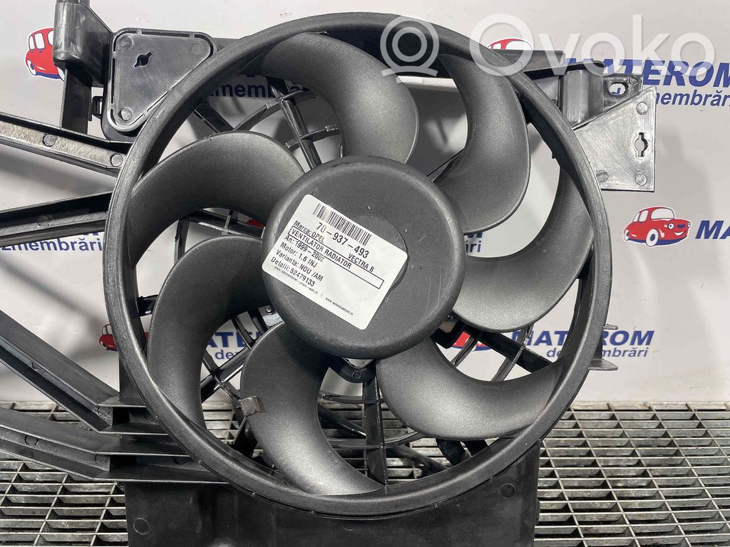 Opel Vectra B Ventilador eléctrico del radiador 