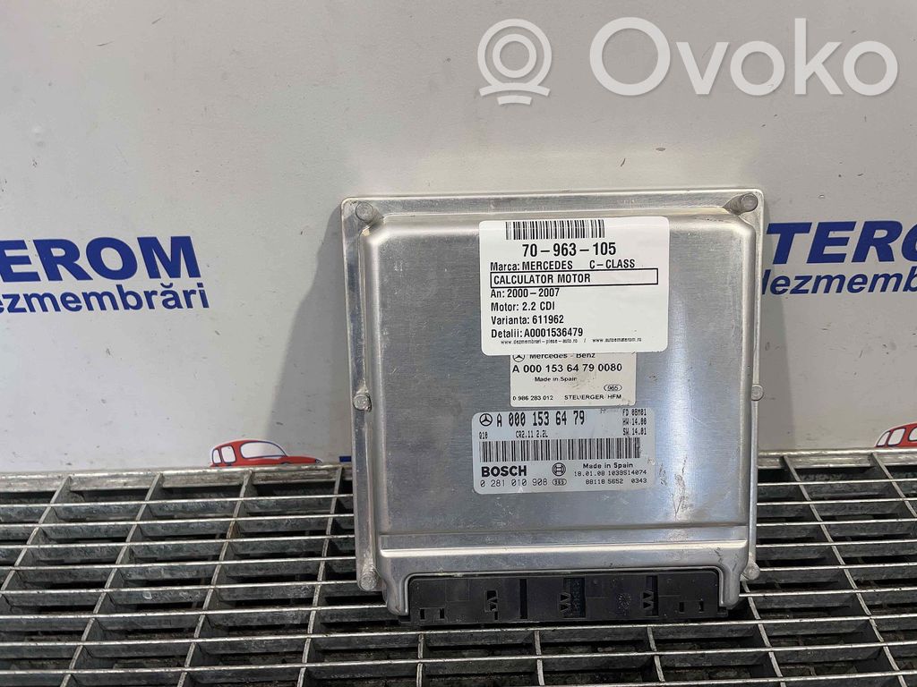 Mercedes-Benz C W203 Engine control unit/module 