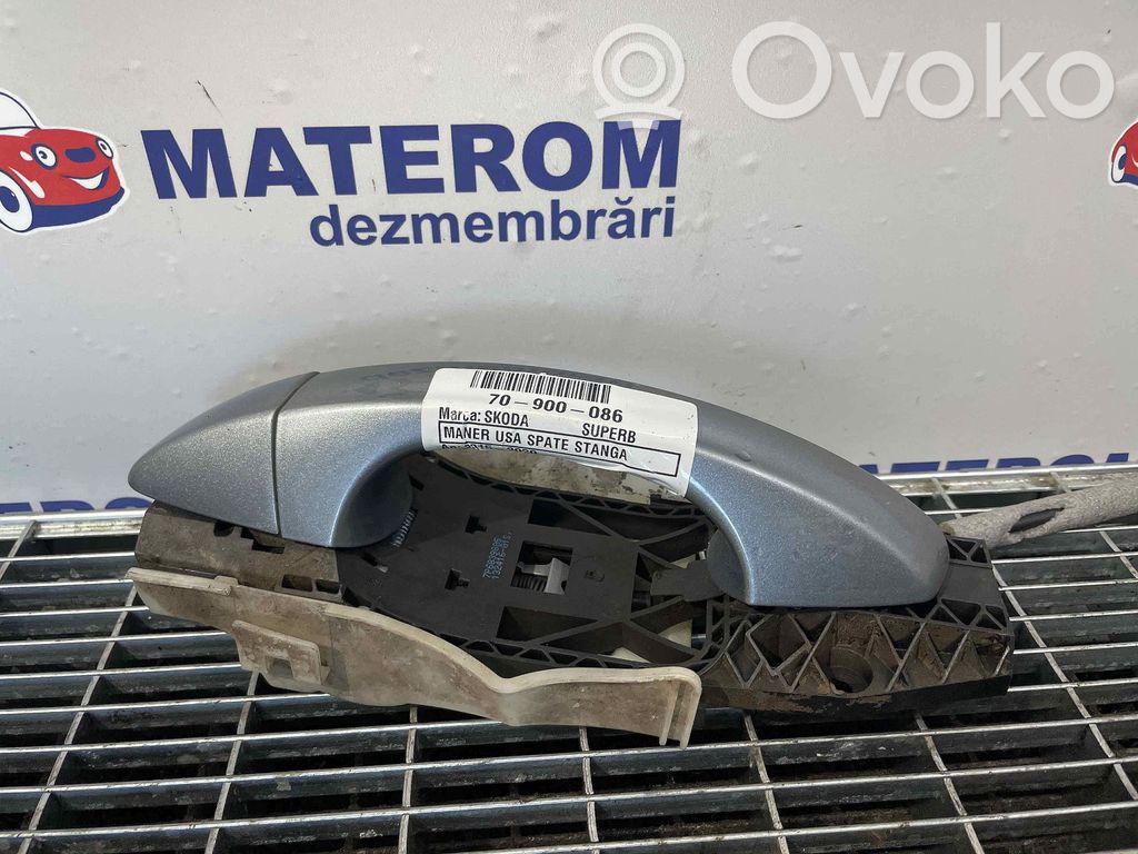Skoda Superb B8 (3V) Rear door exterior handle 