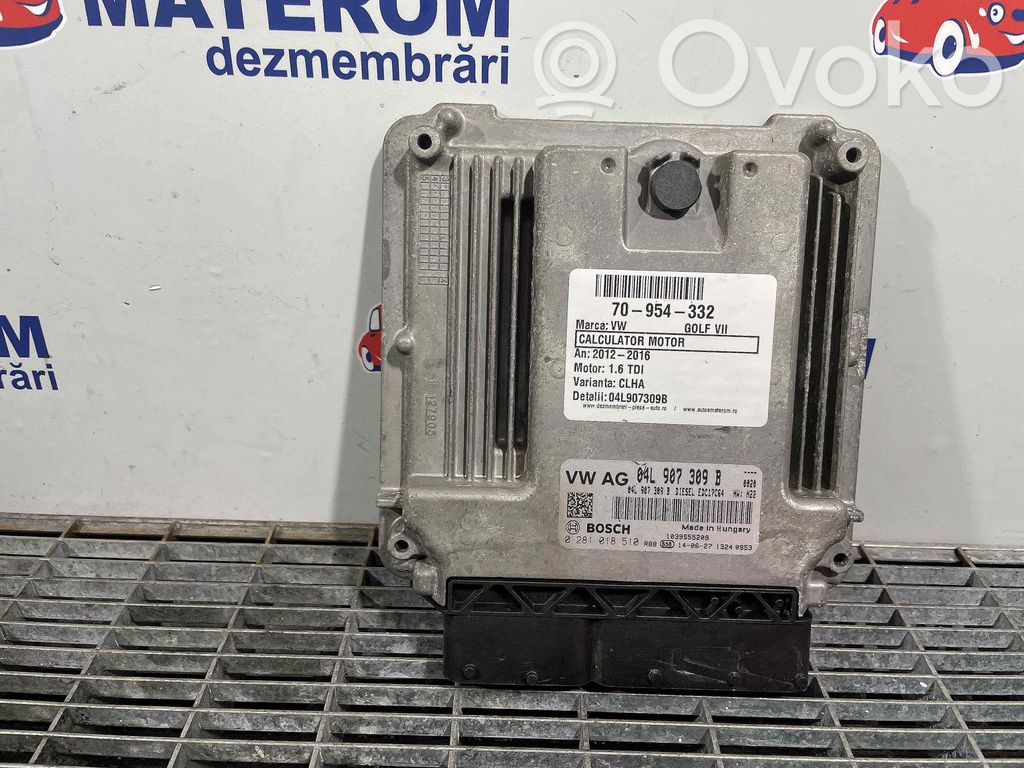 Unidad de control/módulo del motor   04L907309B