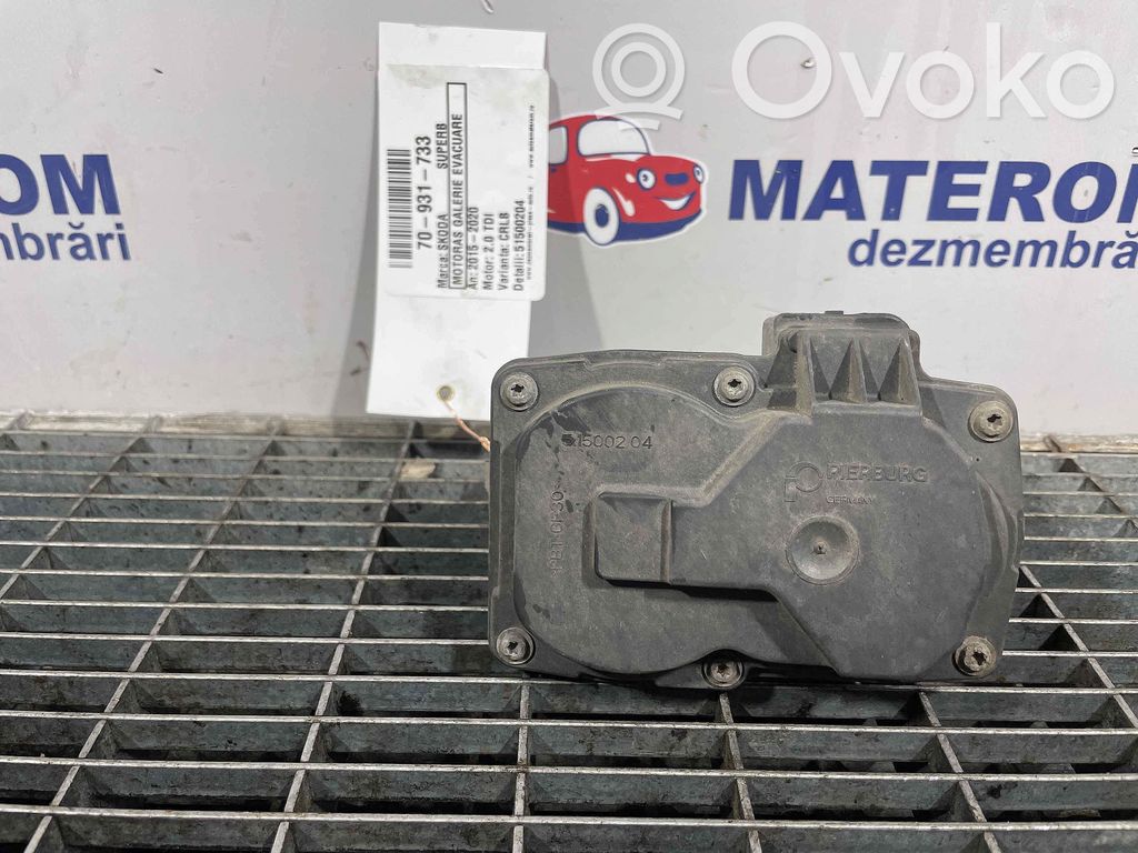 Skoda Superb B8 (3V) Actuator/motor supapă galerie admisie 