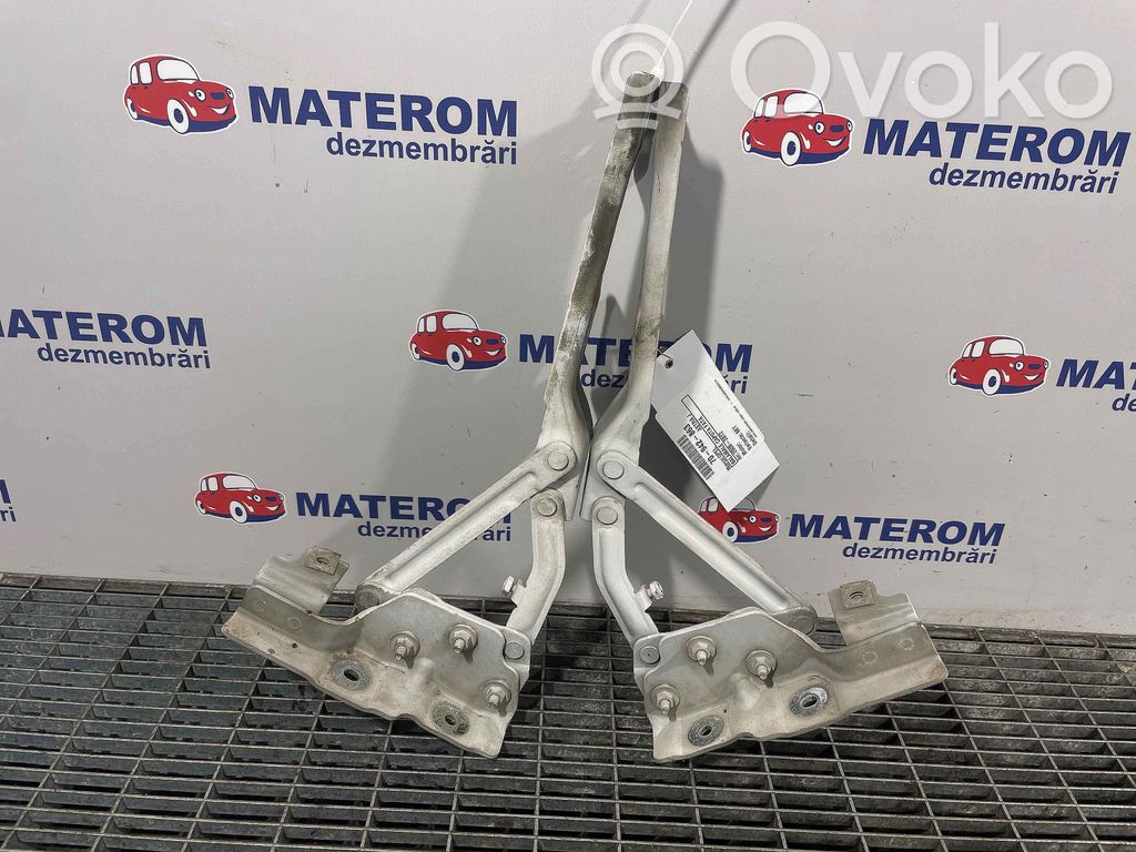Opel Astra J Cerniere del vano motore/cofano 