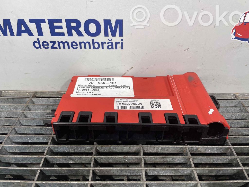 BMW 1 F20 F21 Fusibile relè della batteria