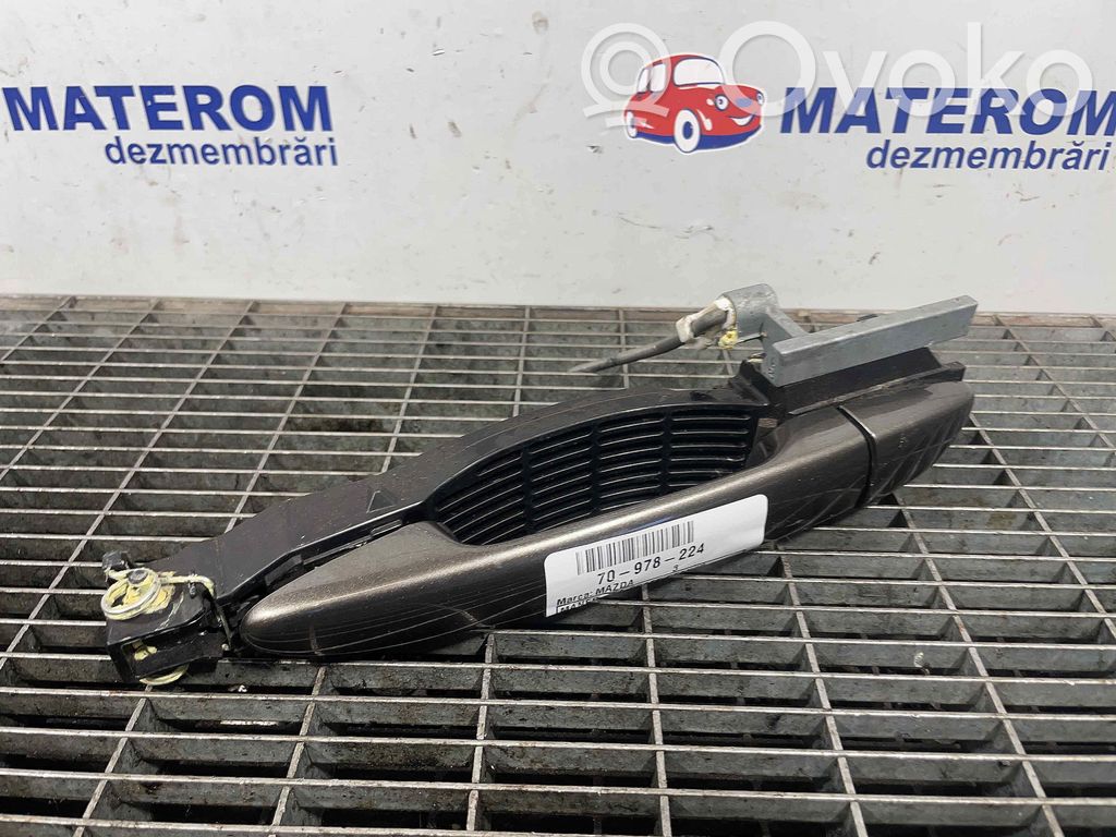 Mazda 3 II Manecilla externa puerta trasera 