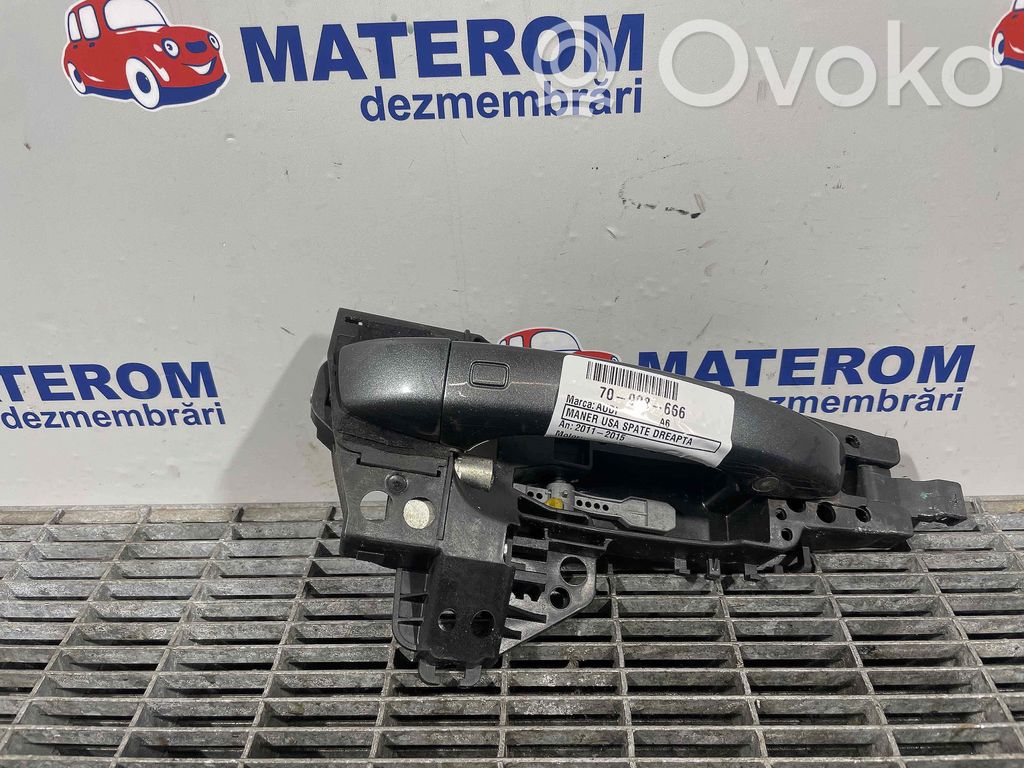 Audi A6 S6 C7 4G Manecilla externa puerta trasera 