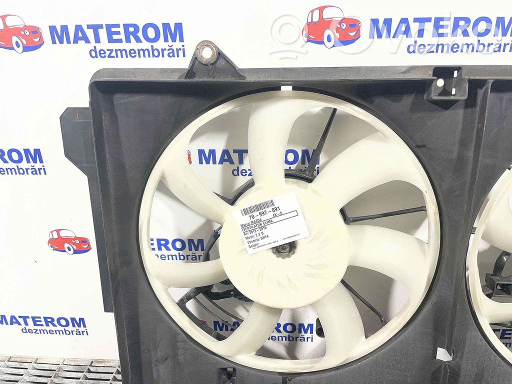 Mazda CX-5 Elektrisks radiatoru ventilators 