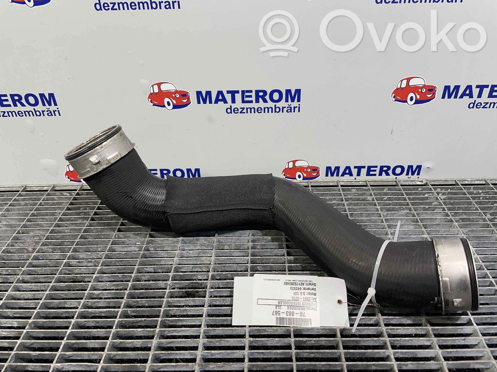 Mercedes-Benz CLS C219 Tubo flessibile intercooler