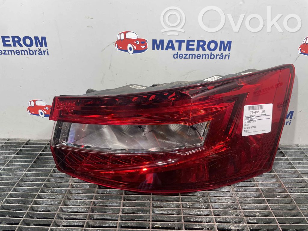 Skoda Superb B8 (3V) Lampă spate în caroserie 
