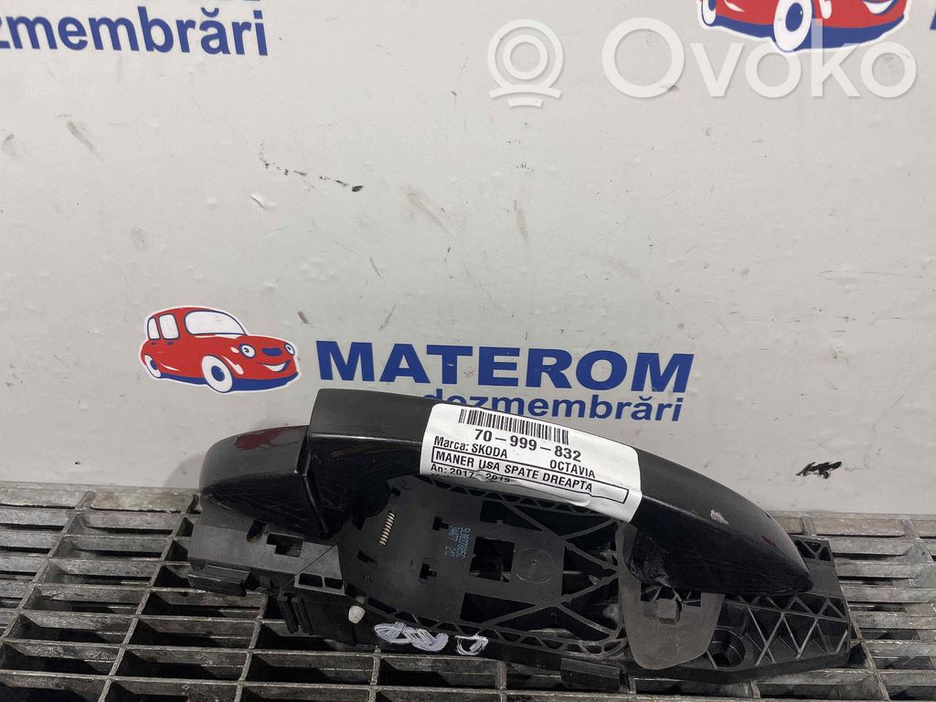 Skoda Octavia Mk3 (5E) Maniglia esterna per portiera posteriore