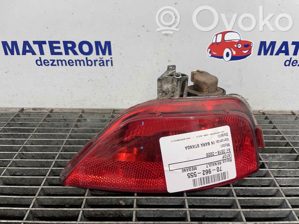 Renault Megane IV Światło przeciwmgielne tylne 