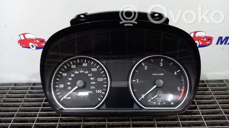 BMW 1 E81 E87 Compteur de vitesse tableau de bord 