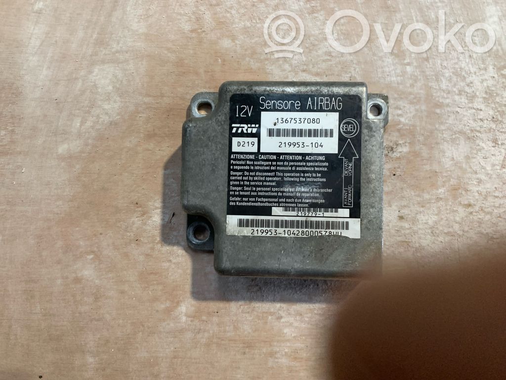 Fiat Ducato Sterownik / Moduł Airbag 
