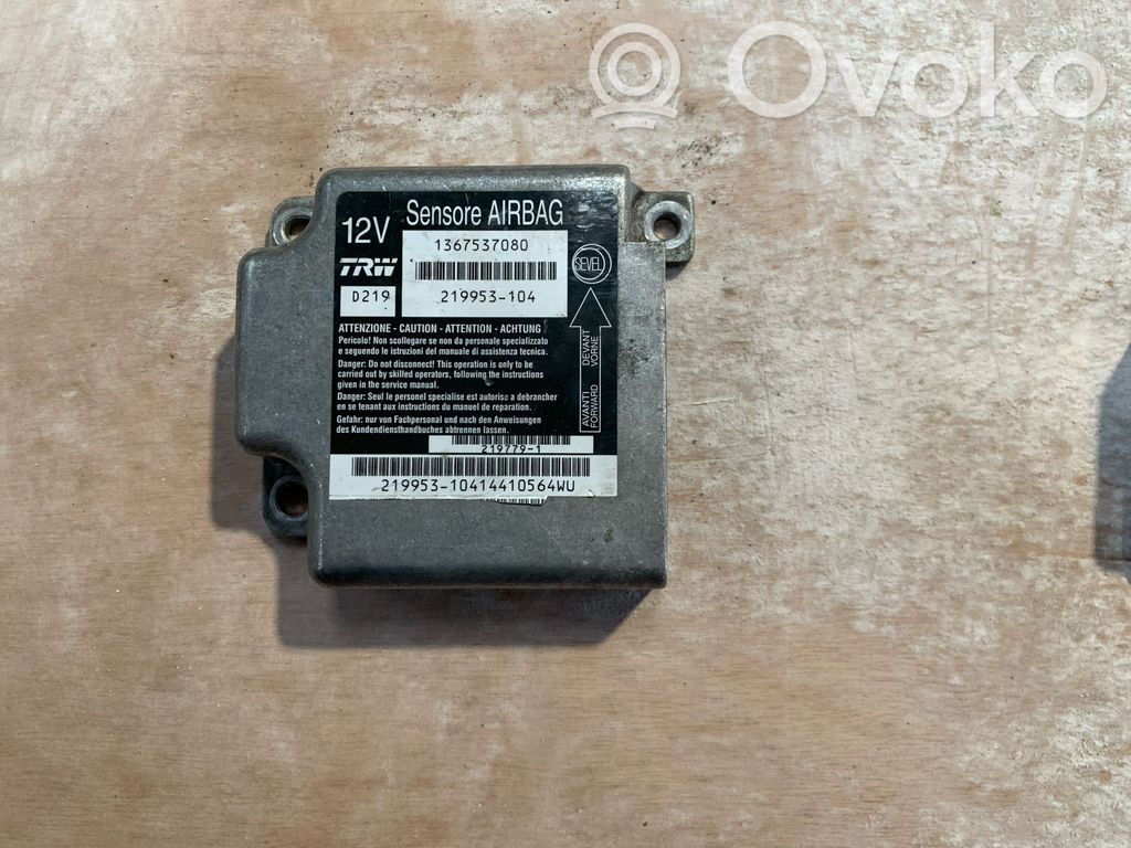 Fiat Ducato Sterownik / Moduł Airbag 