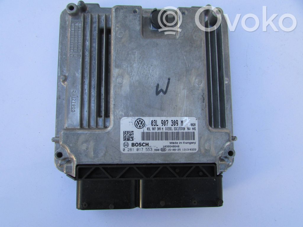 Volkswagen Transporter - Caravelle T5 Engine control unit/module 