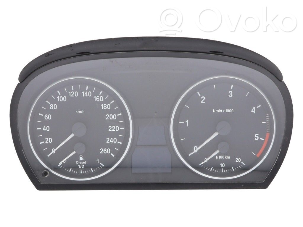 BMW 3 E90 E91 Speedometer (instrument cluster) 