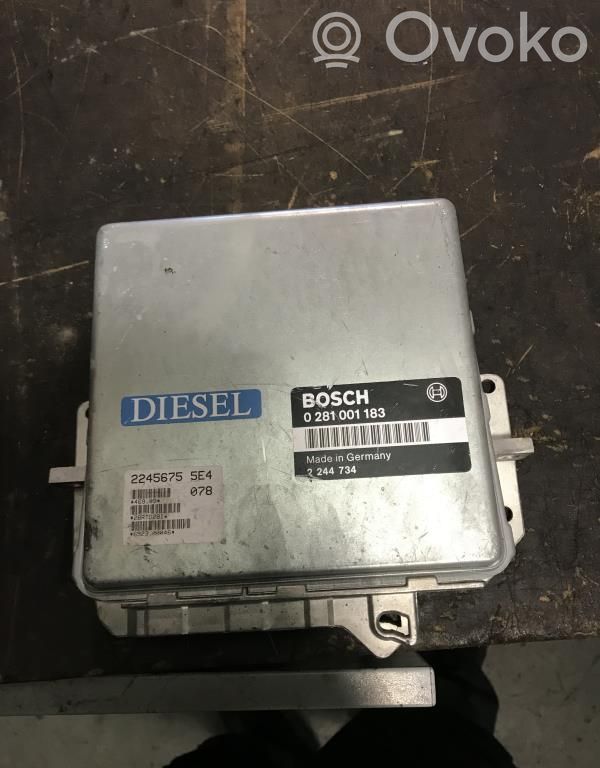 BMW 5 E34 Unitate/modul de control motor 
