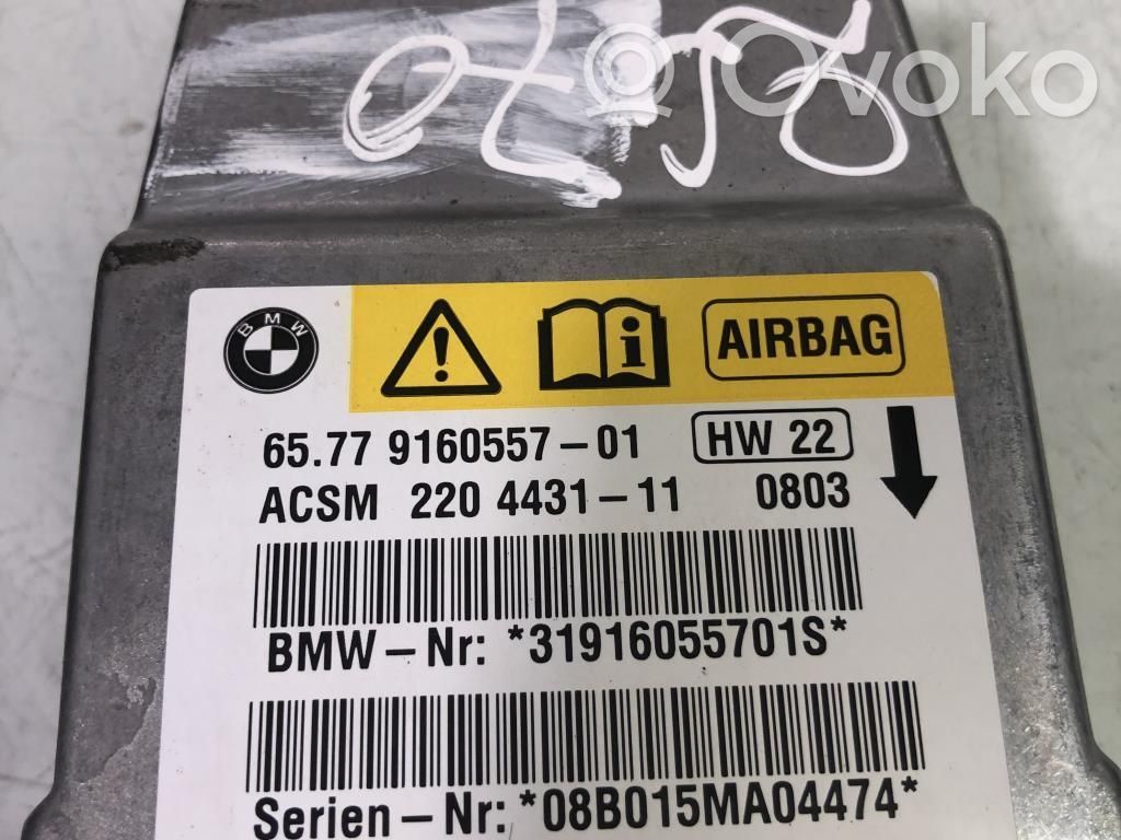 Module de contrôle airbag   65779172018
