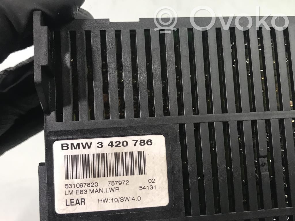 BMW X3 E83 Centralina/modulo del motore 