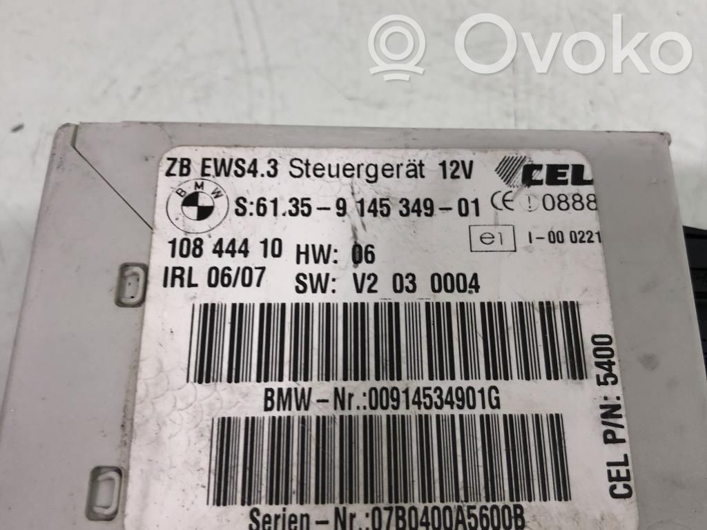 BMW X3 E83 Aizdedzes ECU komplekts 