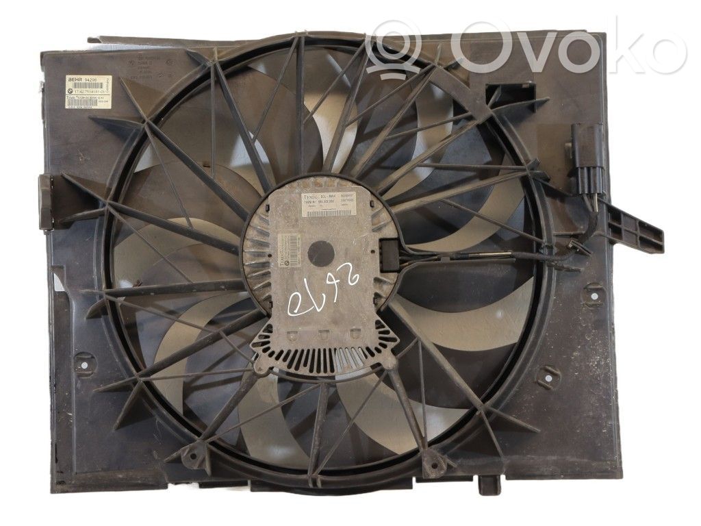 BMW 6 E63 E64 Elektrisks radiatoru ventilators 