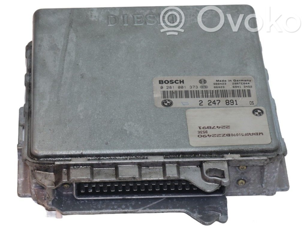 BMW 5 E39 Unidad de control/módulo del motor 
