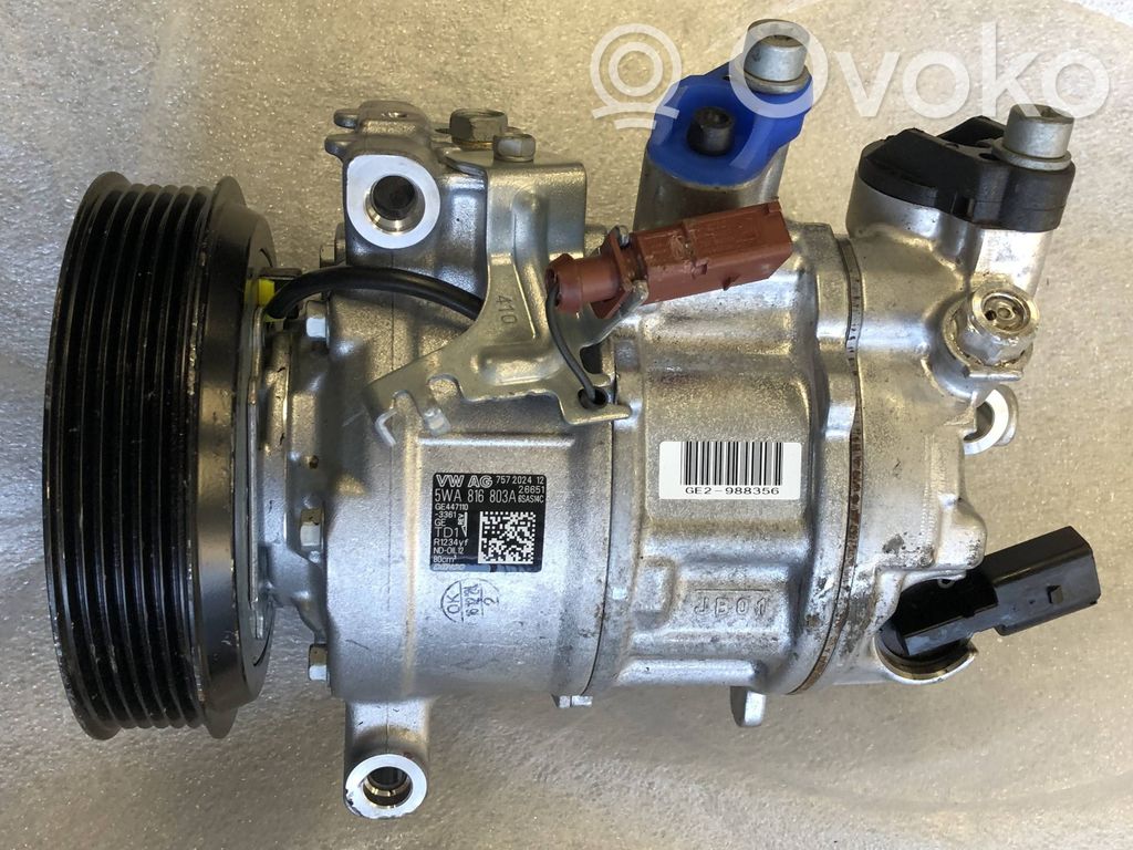 Skoda Octavia Mk4 Kompresor / Sprężarka klimatyzacji A/C 