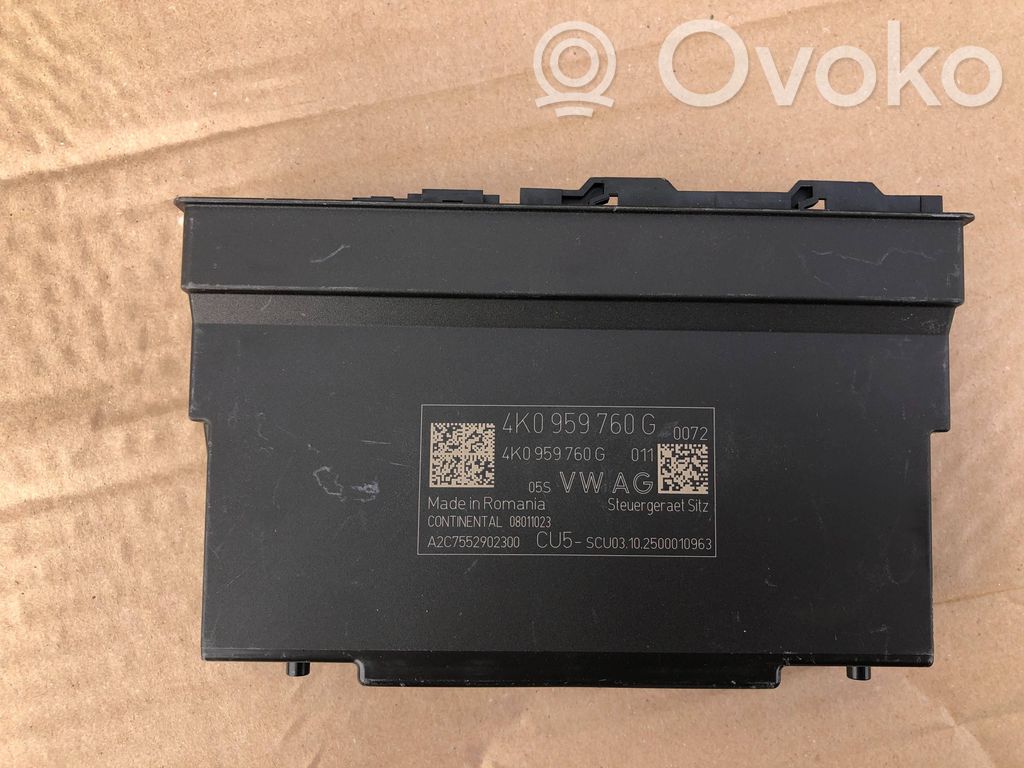 Audi A6 S6 C8 4K Autres unités de commande / modules 