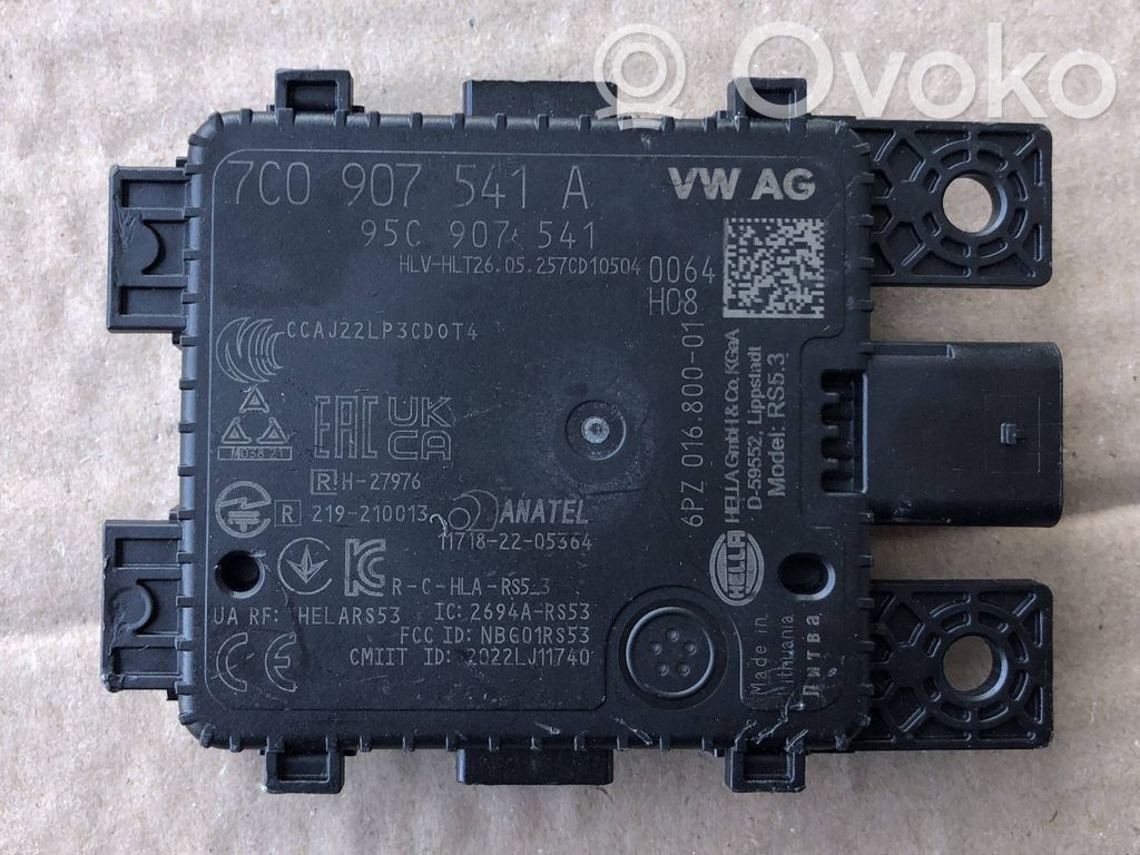 Sensor de radar Distronic   7C0907541A,95C907541