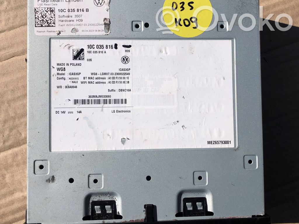 Volkswagen ID.7 Radio / CD/DVD atskaņotājs / navigācija 