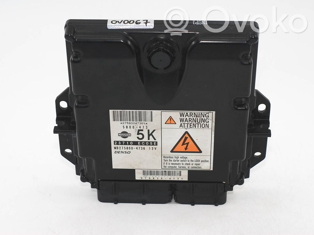 Engine control unit/module   5800473,MB2758004736,23710EC05E