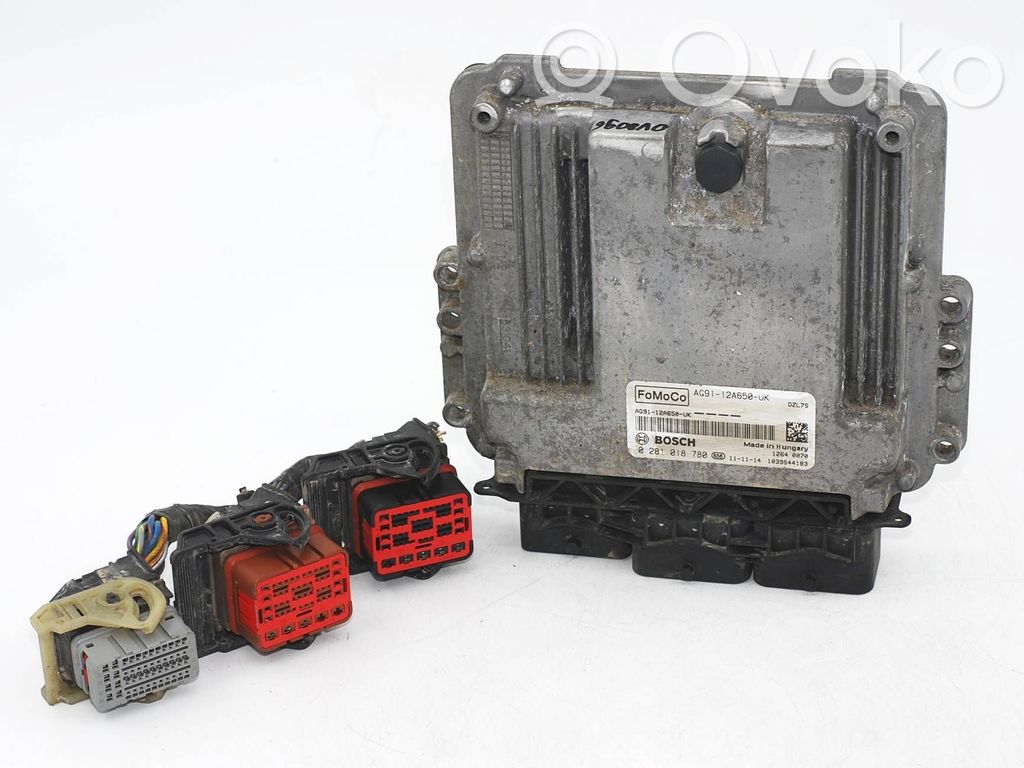 Engine control unit/module ECU   AG9112A650UK,0281018780,AG9112A650UK,1039S44183