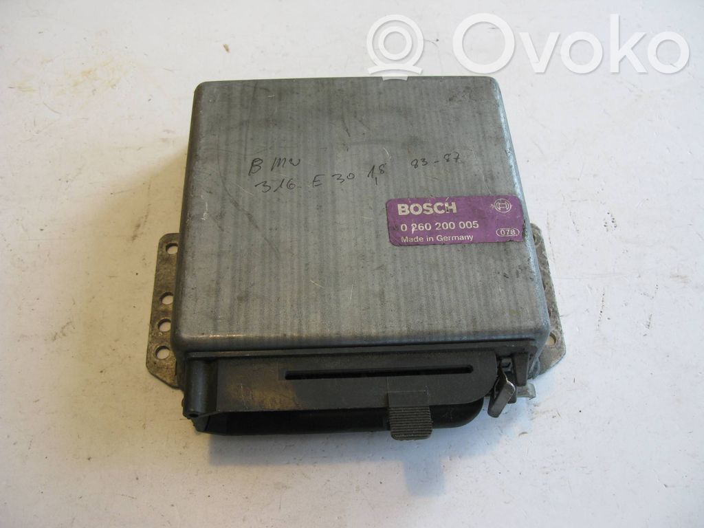Moottorin ohjainlaite/moduuli   0260200005