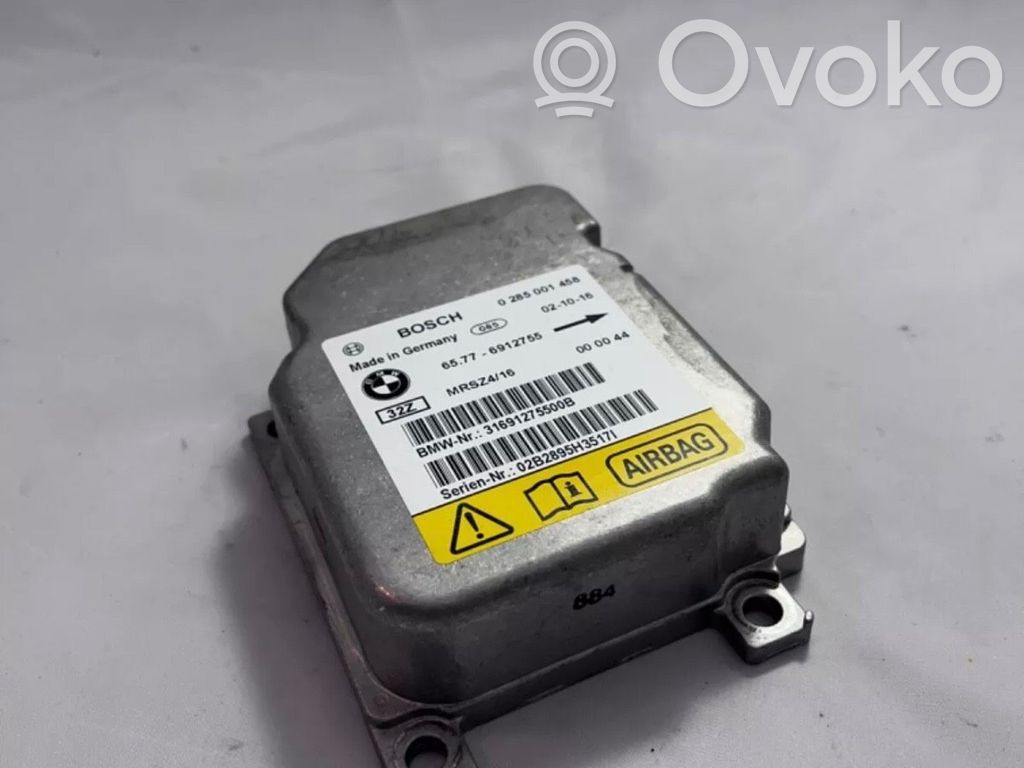 Airbag control unit/module   0285001458,31691275500B,MRSZ416,02B2895H35171