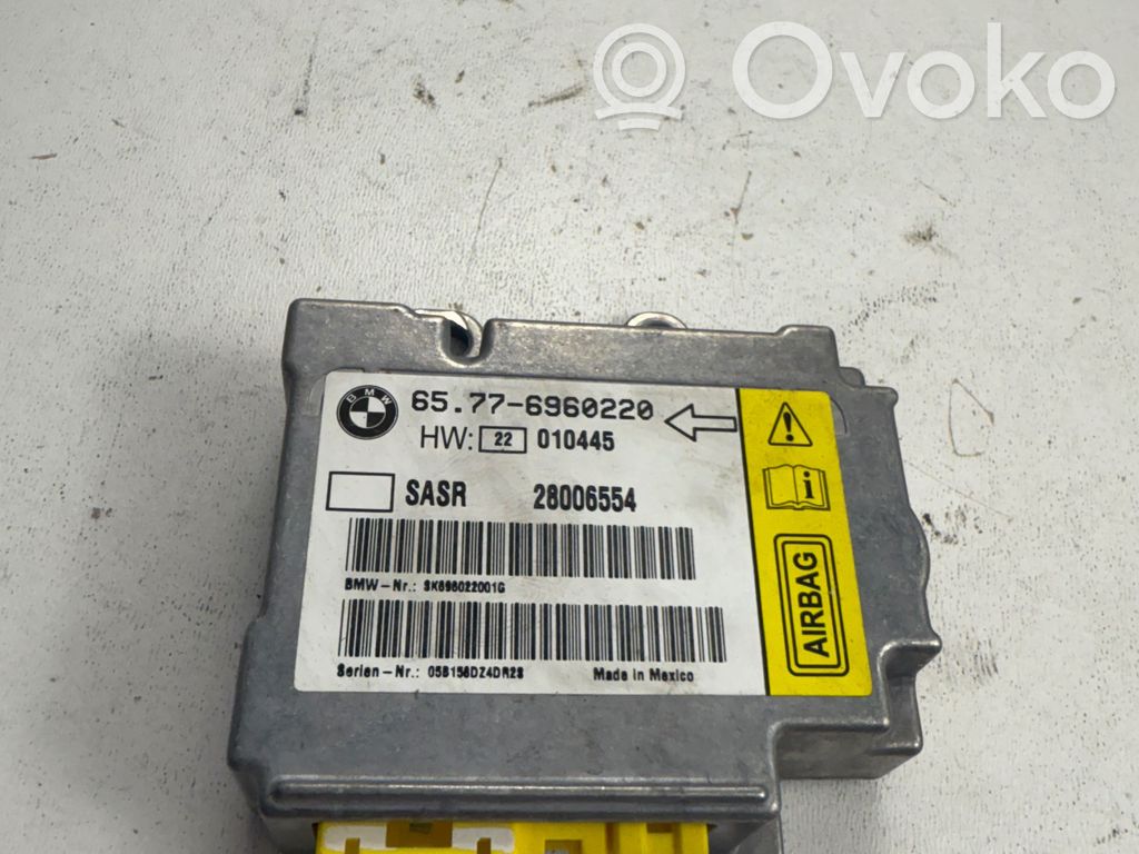 BMW 7 E65 E66 Module de contrôle airbag 