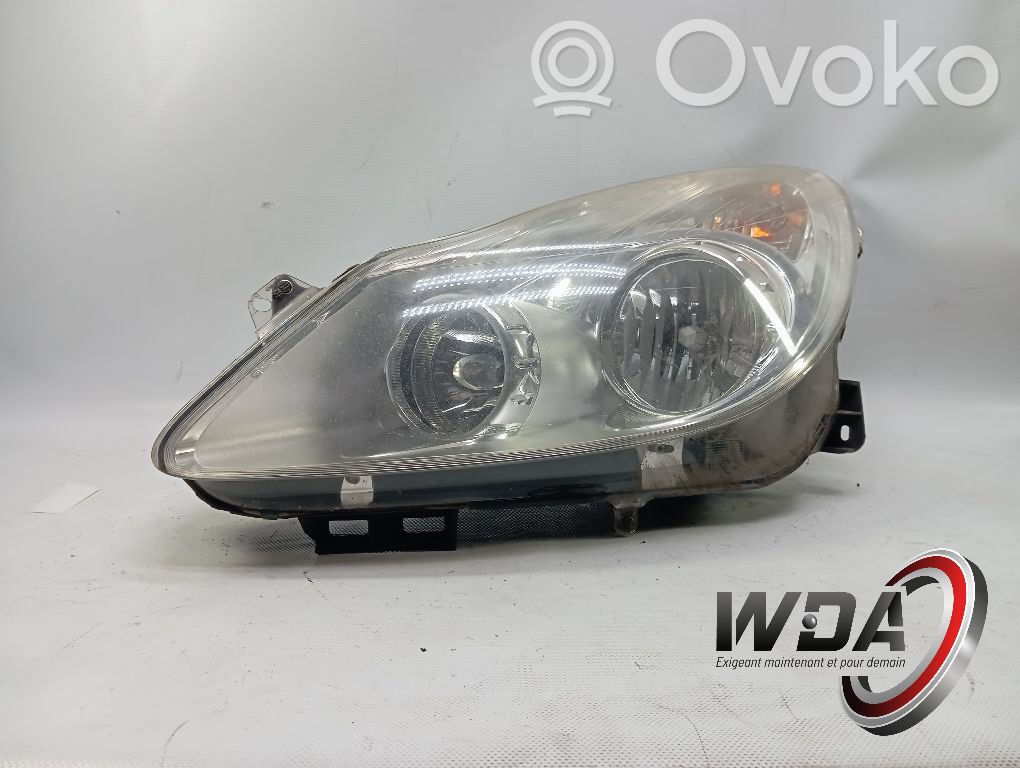 Opel Corsa A Headlight/headlamp 