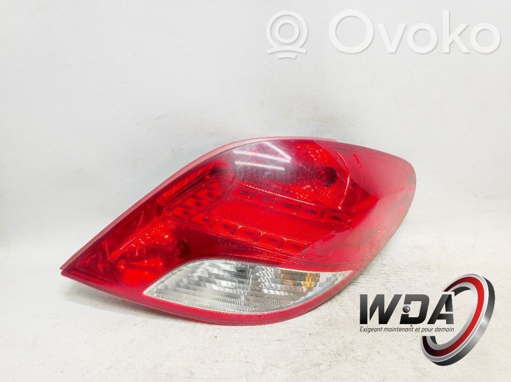 Peugeot 207 Lampa tylna 