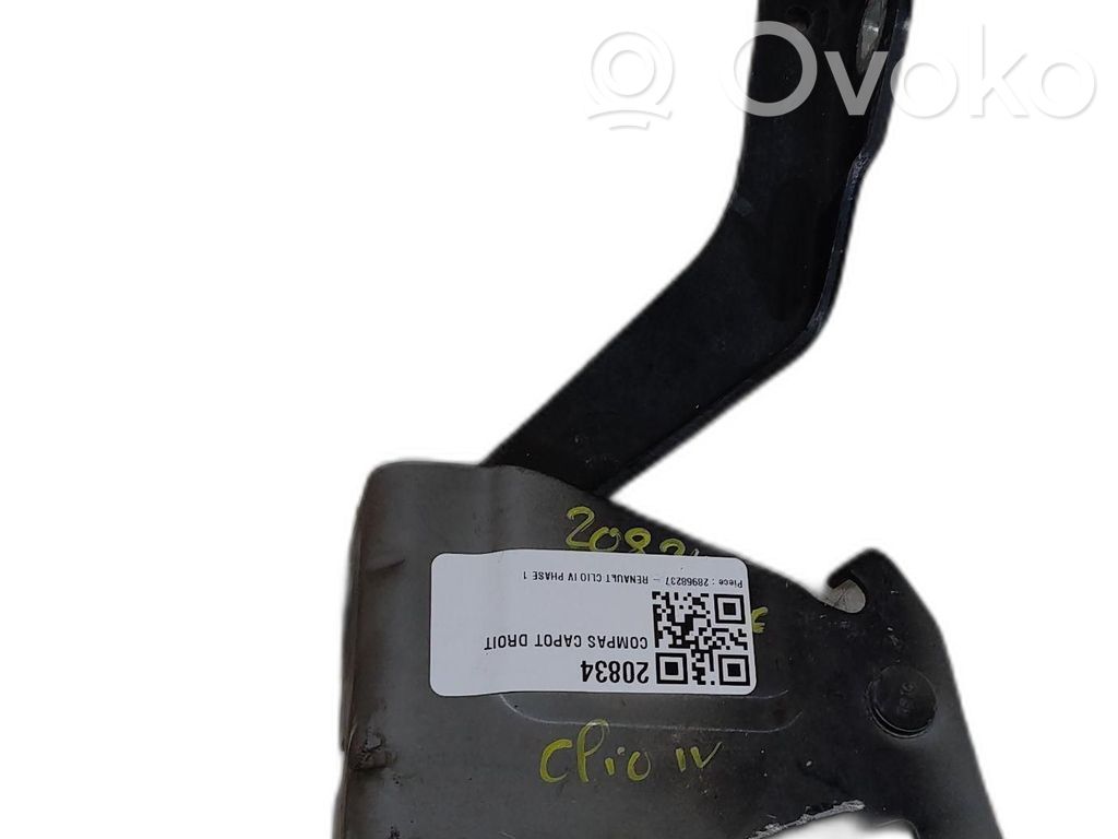 Renault Clio IV Engine bonnet/hood hinges 