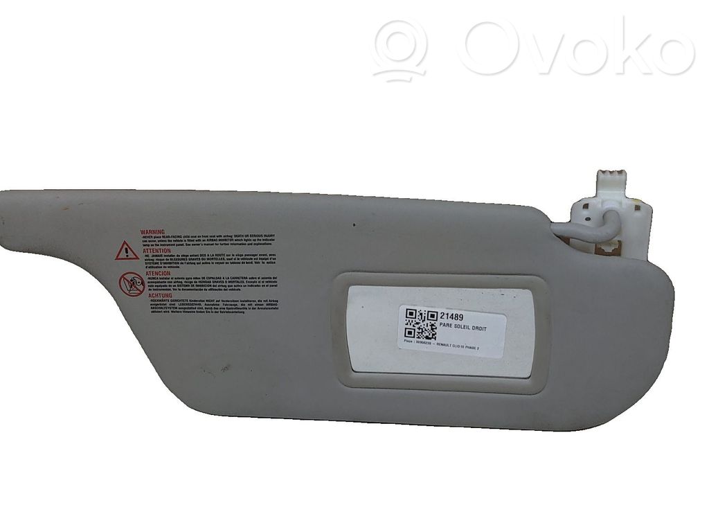 Renault Clio III Visera parasol 