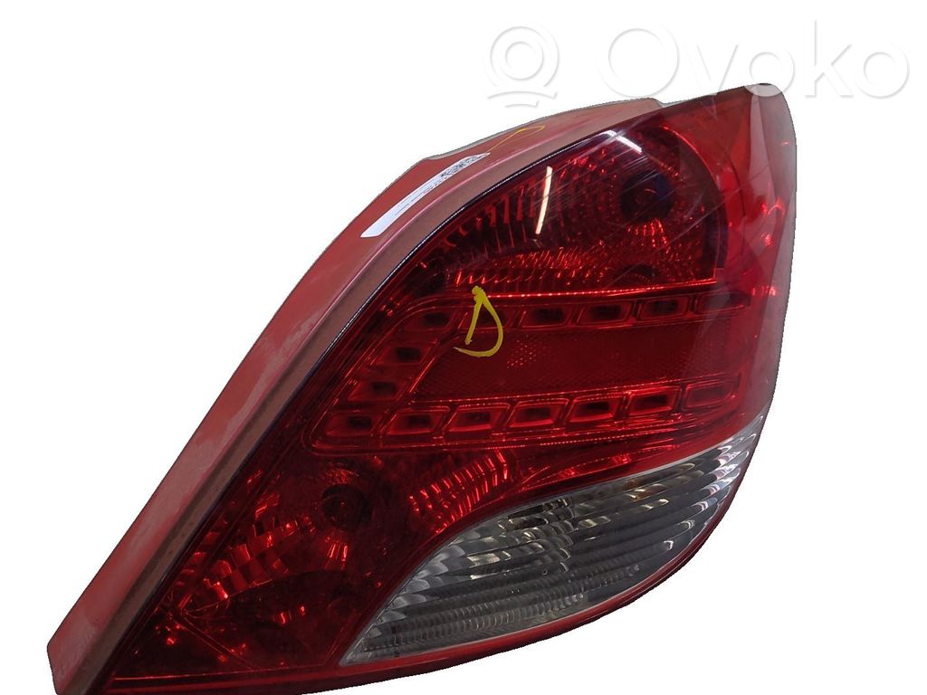 Peugeot 207 Lampa tylna 