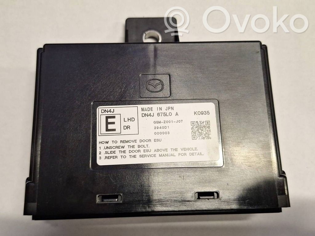 Unité de commande module de porte   DN4J675L0A,CGM7001J07
