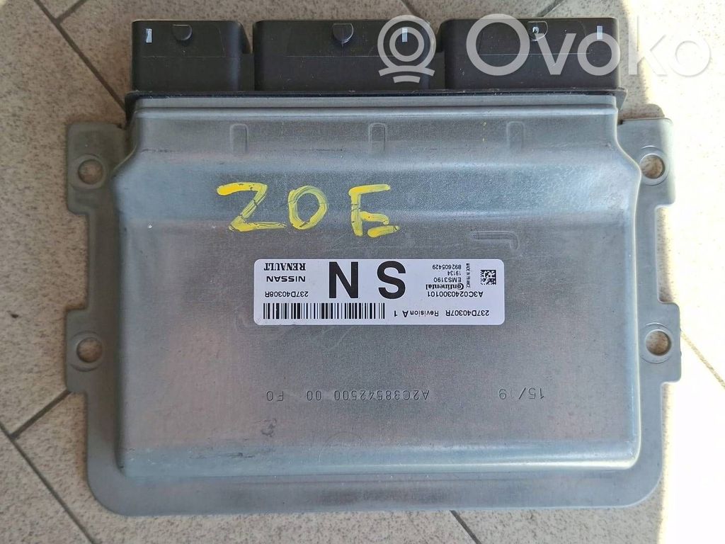 Engine control unit/module   237D40307R,237D40308R,A3C0240300101